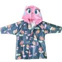 Abrigo impermeable para la lluvia -Azul