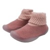 Medias con suela para bebé - Rosado