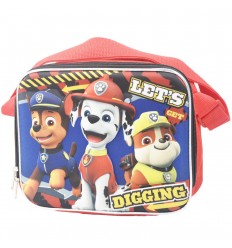 Lonchera para niño - Paw patrol 3D Rojo