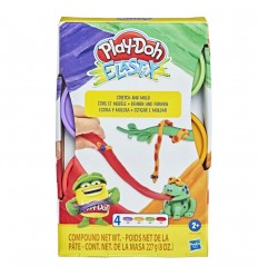 Plastilina x4 surtidas Play Doh Elastix- sapito