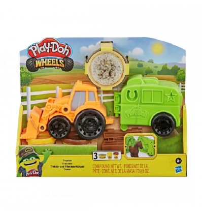 Plastilina x3 Play-doh Wheels Tractor