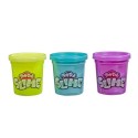 Set 3 Slime Play Doh - morado verde y azul