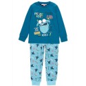 Pijama dos piezas para niño- Monstruo Azul