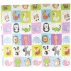 Tapete plegable para bebé doble faz- Animales