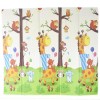 Tapete plegable para bebé doble faz- Animales