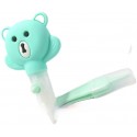 Aspirador nasal para bebé osito azul