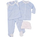 bebé prematuro conjunto ropa 4 piezas 100 % algodon