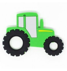 LLamadientes tractor verde