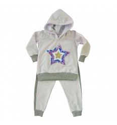 sudadera para niña 2 piezas