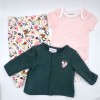 Conjunto para bebita 3 piezas