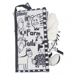 Libro didáctico en tela, Farm tails.