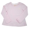 Camibuso manga larga cuello redondo básica – color rosa.
