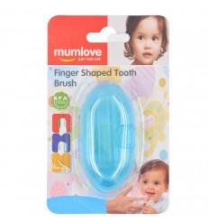 Cepillo dental para bebes con estuche- azul