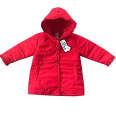 Chaqueta roja para niña.