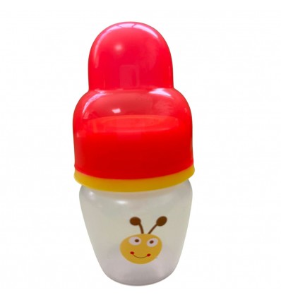 Biberón Bebe Prematuro tapa roja abeja
