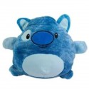 Peluche cambiable a saco, oso azul