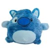 Peluche cambiable a saco, oso azul