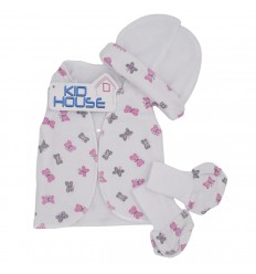 Set ropa UCI para prematuro mariposas