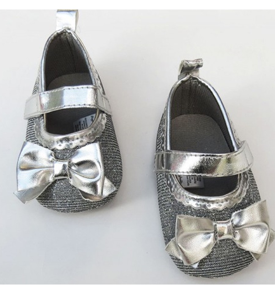 zapatos bebe niña gris