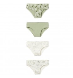 Set pantis x4 unidades color verde