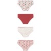 Set pantis x4 unidades color fucsia