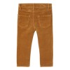 Pantalón en corduroy color amarillo mostaza