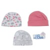 Set x 3 gorros para bebe prematuro