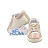 Tennis cordon color beige x charol rosa