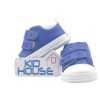 Tennis velcro color azul rey