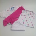 Conjunto para prematuro 4 piezas buho