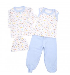 conjunto para bebe prematuro dinosaurio