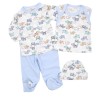 conjunto para bebé prematuro, perritos