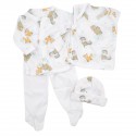 Conjunto para bebé prematuro, osos