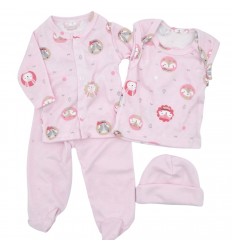 Conjunto para bebé prematuro, conejita