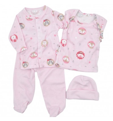 Conjunto para bebé prematuro, conejita