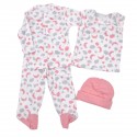 Conjunto para bebé prematuro, con lunas y nubes