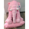 Elefante anti-reflujo rosado