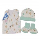 juego ropa uci para bebé prematuro, oso
