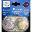 Chupos Avent Recién Nacido Ultra Air de 0-6 meses