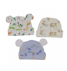 Set x 3 gorros para bebe prematuro