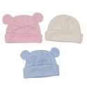 Set x 3 gorros para bebe prematuro