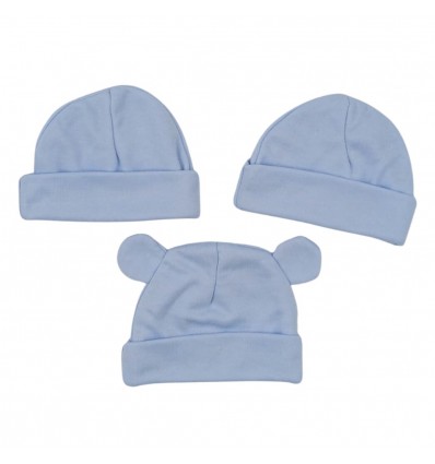 Set x 3 gorros para bebe prematuro