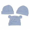 Set x 3 gorros para bebe prematuro