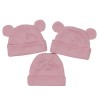 Set x 3 gorros para bebe prematuro