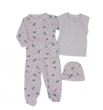 conjunto para bebe prematura , animales