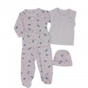 conjunto para bebe prematura , animales