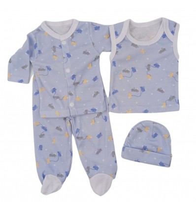 conjunto para bebé prematuro rabit