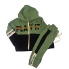 sudadera bebé play it verde