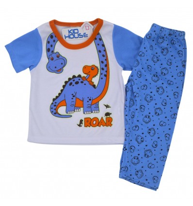 pijama dos piezas dinosaurio