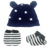 Set de gorro, mitones y babuchas para bebé